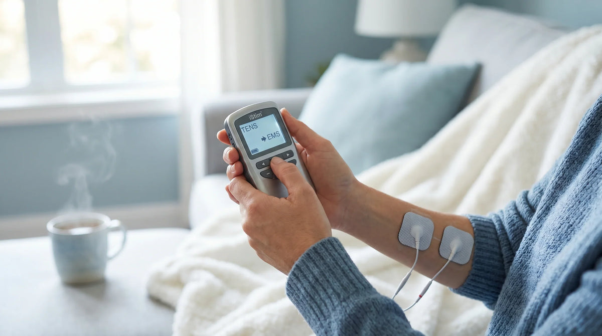 How to Switch Between TENS and EMS on Your iStim Device