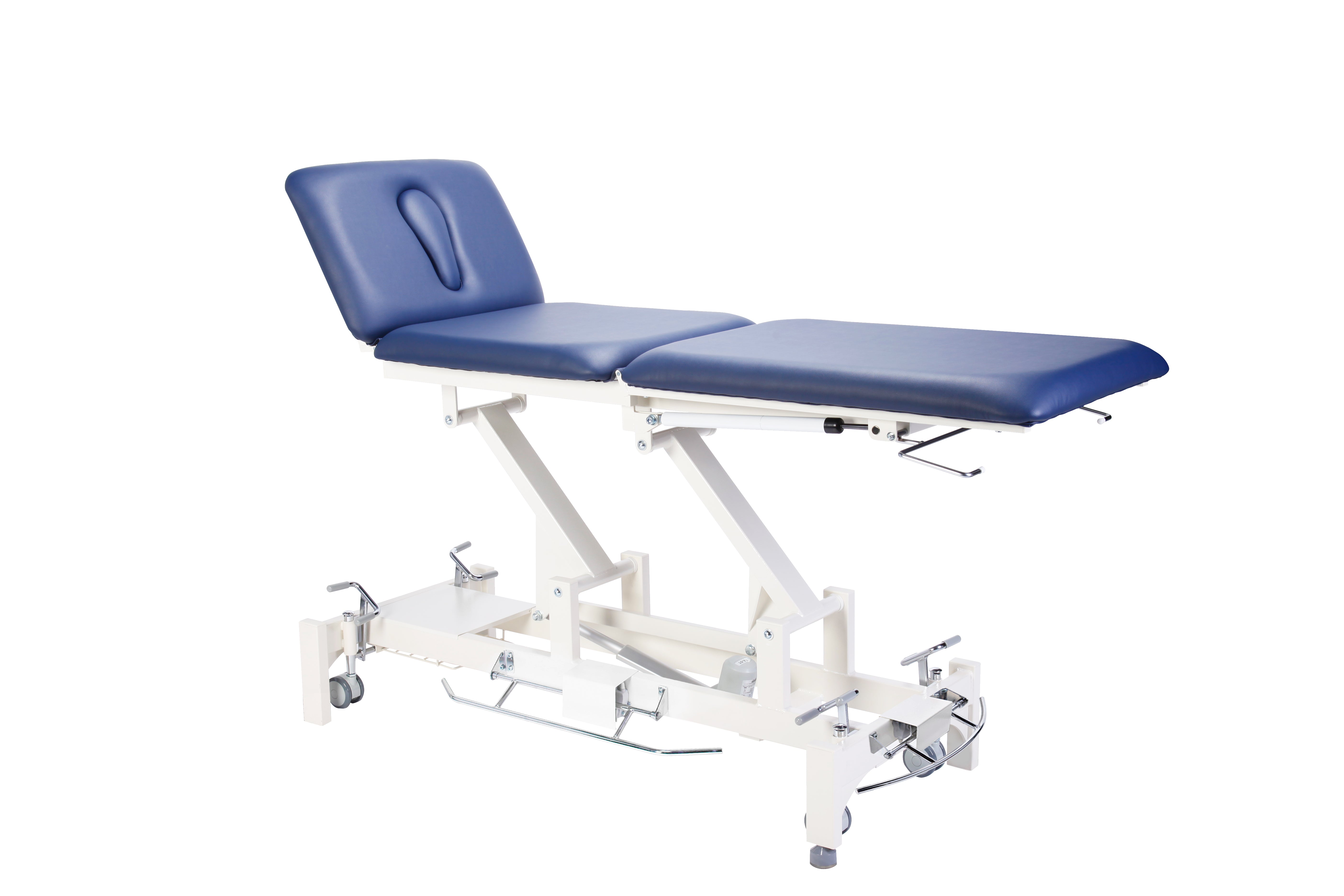 Everyway4all EU25 "TRISTAR" 3 Section Therapeutic Table (No Drop Foot / 1 Motor) with 4-side Elevating Bars