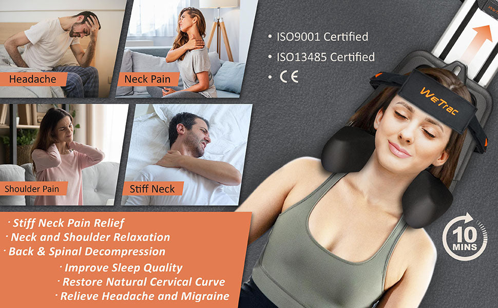 CT800 WeTrac Homeuse Cervical Traction Device - Everyway4all