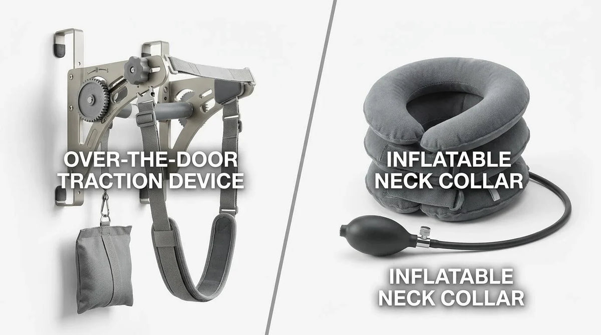 Cervical Traction Device vs Inflatable Neck Collar