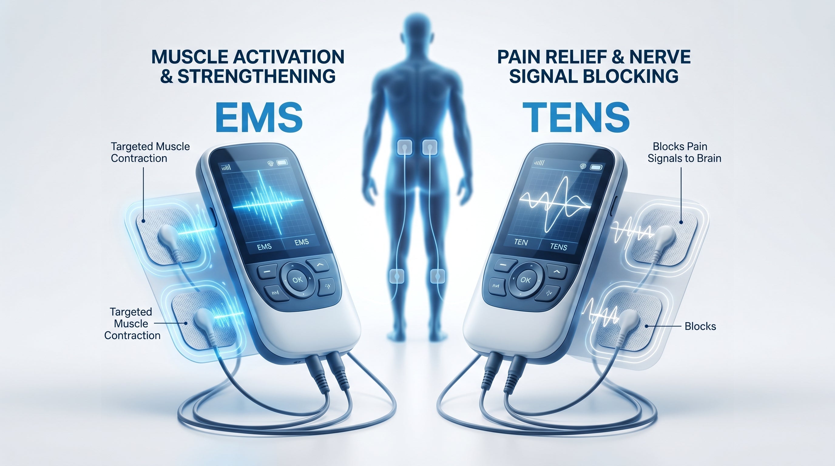 What Is EMS (Electrical Muscle Stimulation) and How Is It Different from TENS?