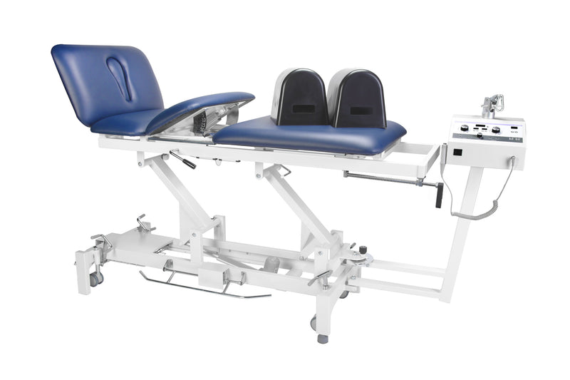 Everyway4all EU300 “TRAÇION-t” - 4 Section Traction Table (2 Motors) with 3-side Elevating Bars