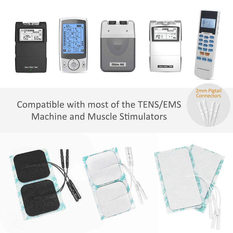 iStim Super Soft 2"x2" TENS/EMS Units Electrodes -100% Japanese Gel (2"X2" - 48 Pieces) (MOQ 150 packs)