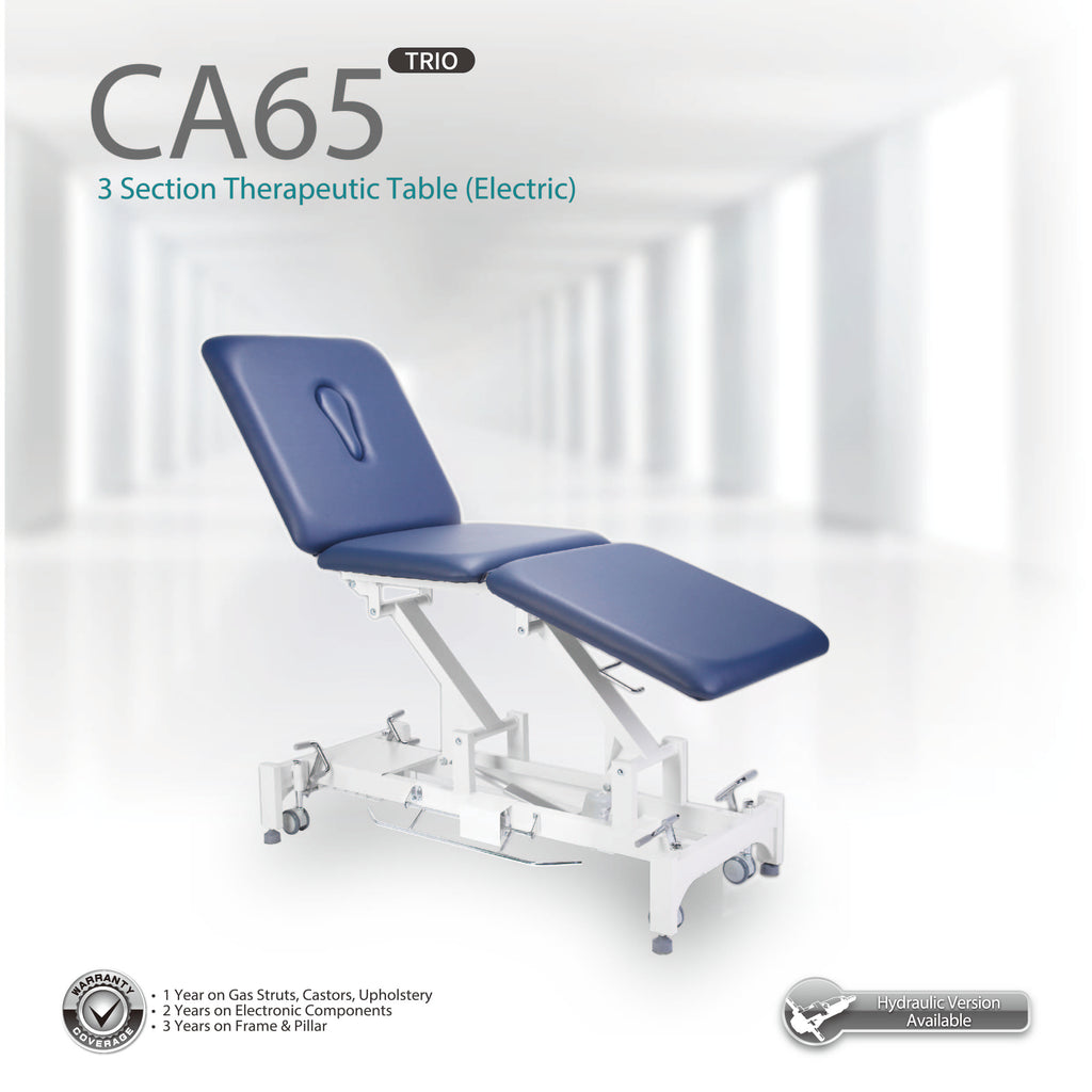 CA65 Trio Power Hi-Lo Treatment Table for Physical Therapy